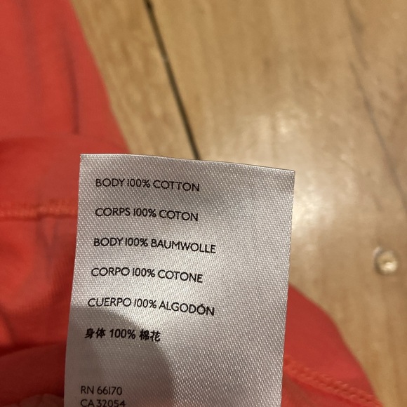 Anthropologie coral tank top, cotton, size S - Picture 8 of 9